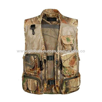 Men's Sleeveless Multi-pocket Fishing Vest Outdoor Hunting Fly