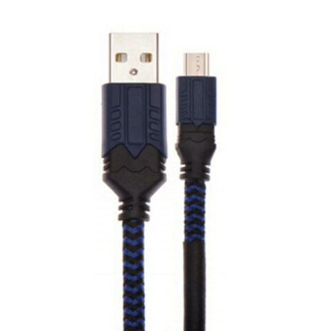 Usb Mobile Cable Mobile Phone usb cable USB AM to Micro Metal Shell, Cotton Jacket Blue ...