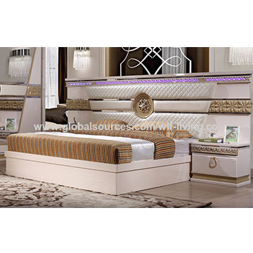 Buy Wholesale China Luxury Bedroom Furniture Wooden Bed With