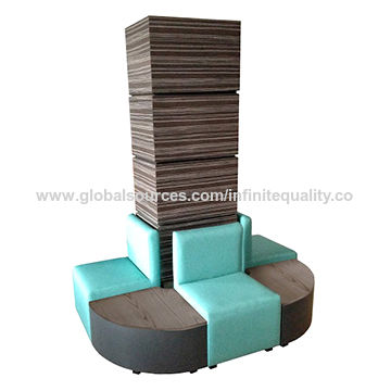 C Shaped Lounge Sofa With Powder Coated Metal Footing Rubber C Shaped Lounge Sofa With Powder Coated