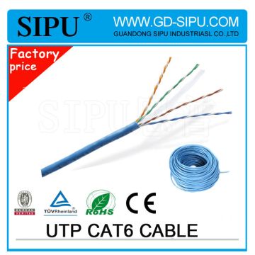 Product Categories > network cable > cat6 cable > UTP - Sipu Good Quality Utp Cat6 Passing Fluke for sale at factory direct price