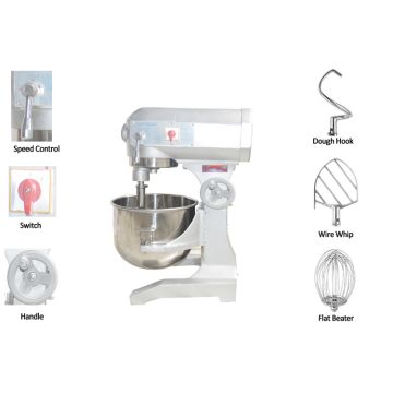30L wholesale price industrial electric planetary pizza dough mixer wheat flour mixing machine for sale at factory direct price