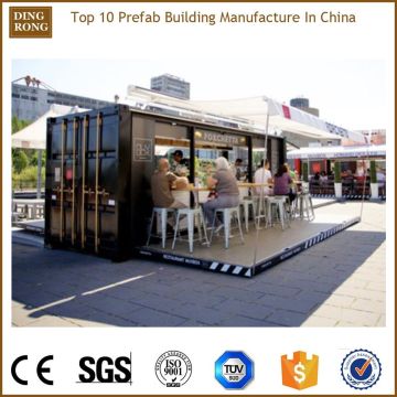 Prefabricated Container Coffee Shop Cafe House Luxury Container