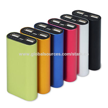 Aluminum Case Design With An Led Torch Power Bank New Product