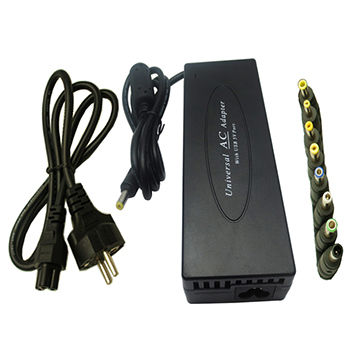 Chargeur de voiture pour ordinateur portable, 15 V 16 V 18,5 V 19 V 19,5 V  20 V CC Adaptateur d'alimentation 5 V USB et 12 embouts 90 W universel pour  HP