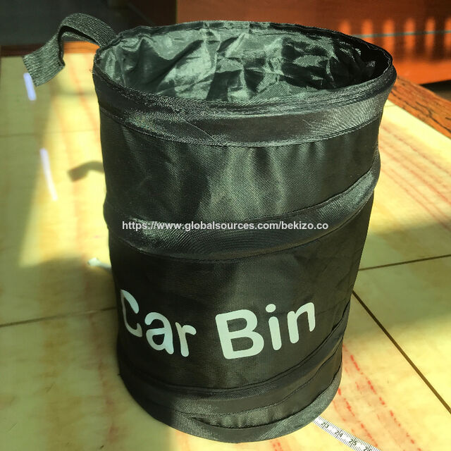 Universal Auto Mülleimer, tragbarer, zusammenklappbarer Pop-Up-Müllsackhalter ohne Deckel for sale at factory direct price