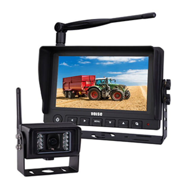 نظام كاميرا لاسلكي رقمي 7 بوصة، شاشة رباعية for sale at factory direct price