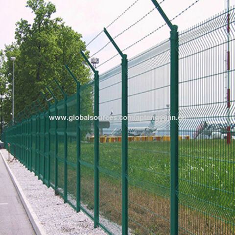 Buy Wholesale China 3d Triangle Fence Netting Pvc Coated For Garden ...