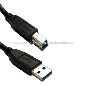 PKPOWER 3.3ft Black USB Printer Cable For NeatReceipts Scanner & NeatDesk ND-1000