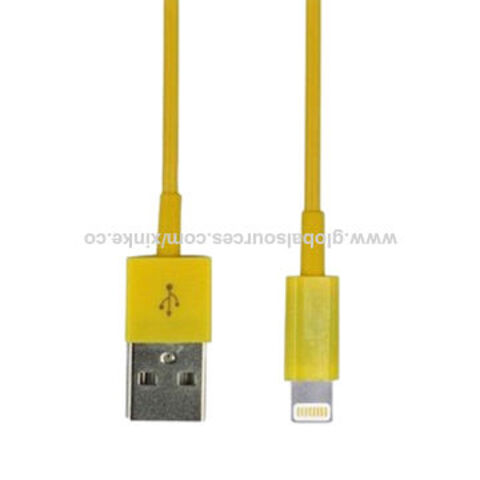 Buy China Wholesale Yellow Lightning To Usb Cable Type A To Lightning ...