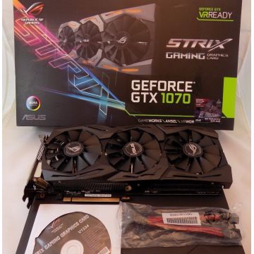 Asus Geforce Gtx 1070 8gb Rog Strix Oc Edition Strix-gtx1070-o8g