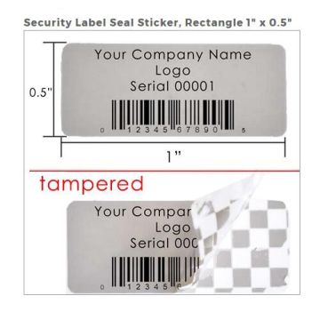 Buy Standard Quality China Wholesale High Quality Non-removable Tamper  Resistant Sticky Security Labels 1 X 0.5 Inch $0.08 Direct from Factory at  Shenzhen Mibils Precision Component Ltd