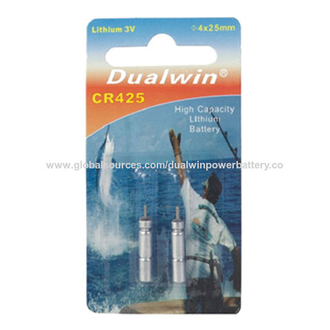 Buy Wholesale China Cr425/3v/25mah, Pin Type Lithium Battery, Floating ...