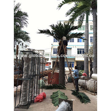 Artificial Palm Tree 6ft Tall Fake Palm Tree Decor with 16 Detachable  Trunks in Pot for Home Office Decor - Walmart.com