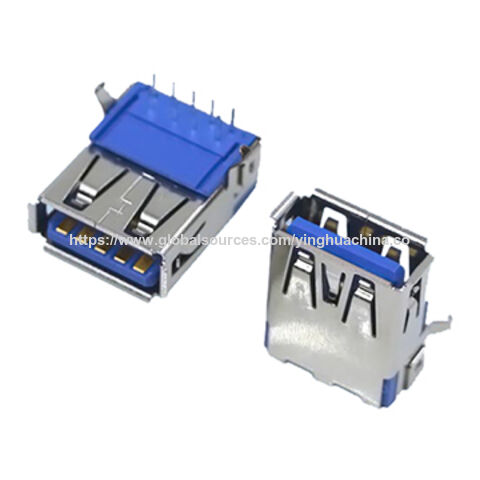 Buy Wholesale China Right-angle USB 3.0 Connectors A-type Female ...