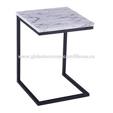 small metal corner table