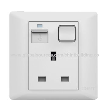 1 gang 3-pin switched socket, 13A/250V, with USB 2.1A | Global Sources