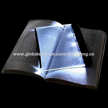 led light panel book reading