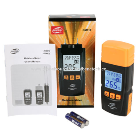 Moisture Meters, Measuring Range 2-40%/50%/60%/70%, Display, Lcd ...