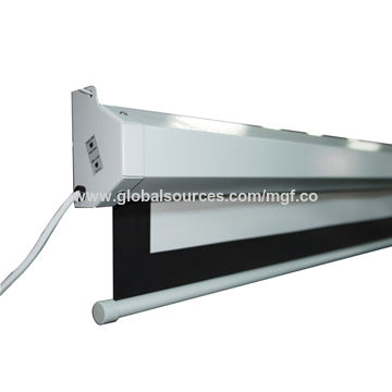 Hermes Electric Projection Screen With In Ceiling Mount Global