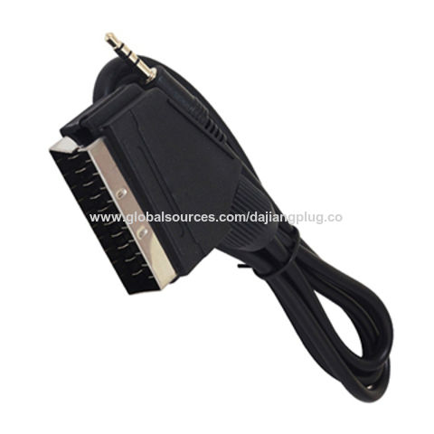 Male Plug To Scart Audio Cable 3.5mm 