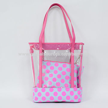 China Women S Clear Jelly Pvc Handbags From Shenzhen Trading Company China Women S Clear Jelly Pvc Handbags Suitable For Summer Holiday