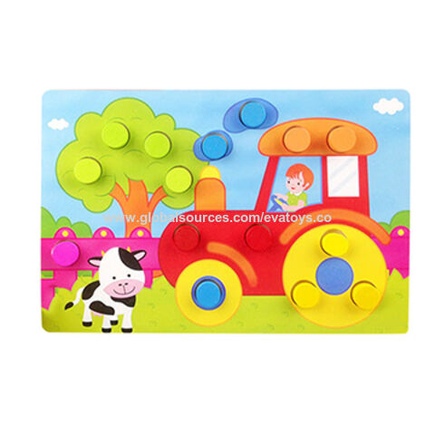 Buy Wholesale China New Hot Educational Puzzle/wooden Color Learning