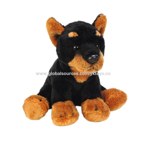 doberman plush toy