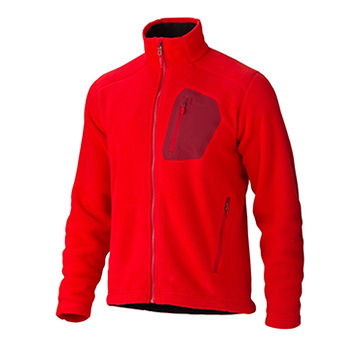 Polar Fleece Jacket With Chest Pocket 
