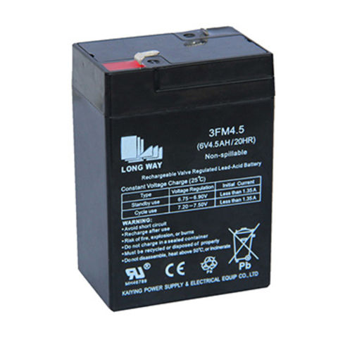 Achetez en gros 6v/4.5ah Batterie Plomb-acide Rechargeable Pour L'échelle  De Pesage Chine et 6v/4.5ah Batterie Plomb-acide Rechargeable à 2.64 USD