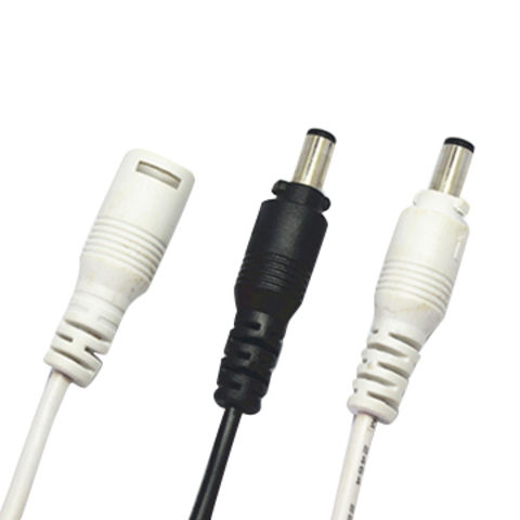 Achetez en gros Câble D'alimentation Dc 5.5*2.1mm Connecteur Dc étanche  Avec Serrure Chine et Câble D'alimentation Dc à 0.65 USD