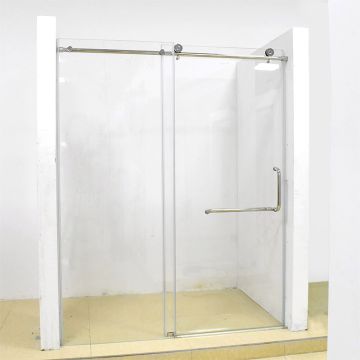 Buy Wholesale China Bathroom Divider Sliding Shower Door Polished