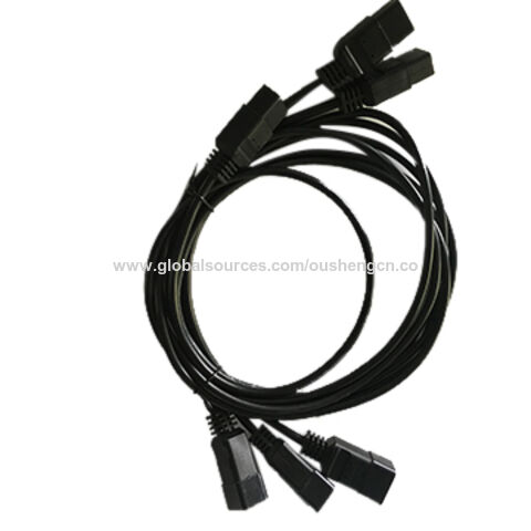 Buy Wholesale China Angled Iec C19 And C20 Power Cord & Power Cord at ...