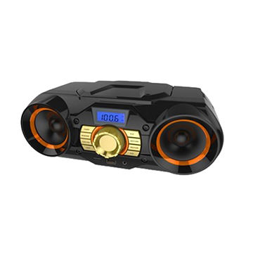 Rádio Boombox com Display LED e CD Player para Atacado