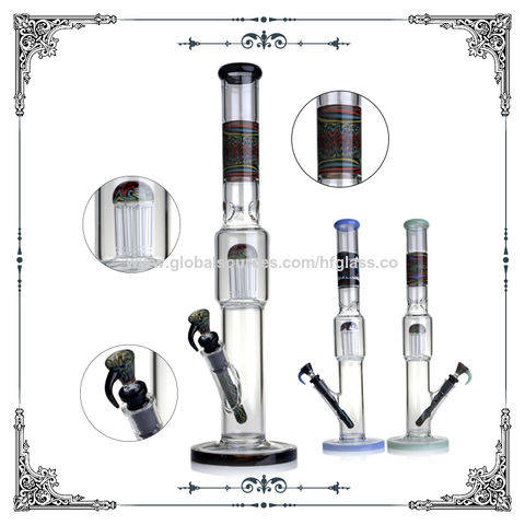 9inches 8 Arms Tree Perc Round Base Mixed Colors Bubbler Smoking Glass  Water Pipe Wholesale - China Bubbler and Bubbler Pipe price