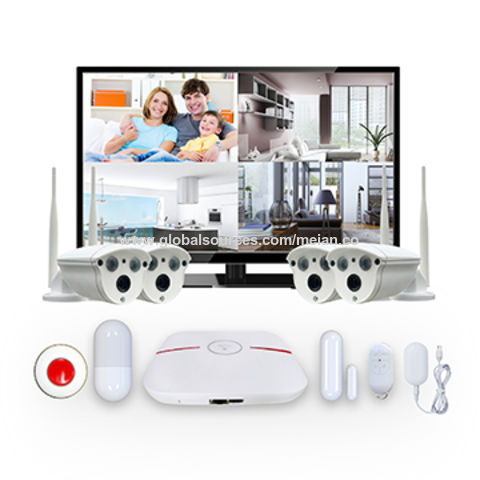 Super mini NVR WiFi HDMI P2P portable tout-en-un 4 canaux avec disque dur intégré de 2,5 pouces for sale at factory direct price