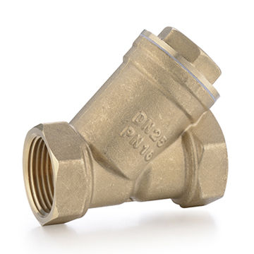 APPROVED VENDOR Y Strainer: Brass, 1 In, NPT, Mesh, 20 Mesh, 600 Psi, 3 In Ht