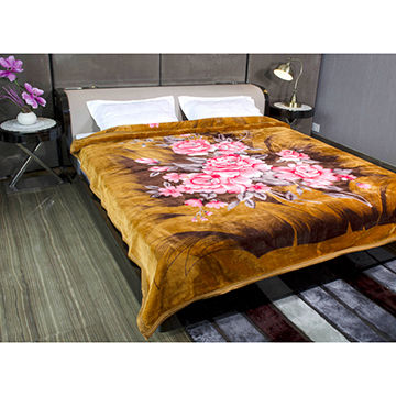 Single bed double ply blanket hot sale