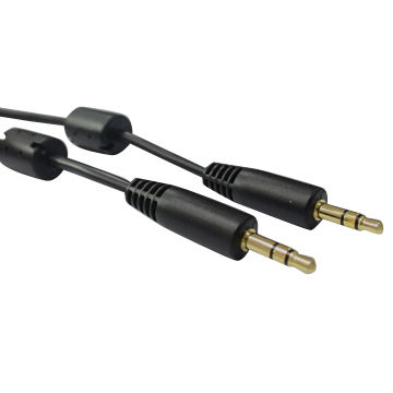 3.5mm Male to 3.5 Male 4 Pole / 3 Ring AV Audio Visual Cable Lead Mini Jack  (0.5M) : Amazon.co.uk: Electronics & Photo