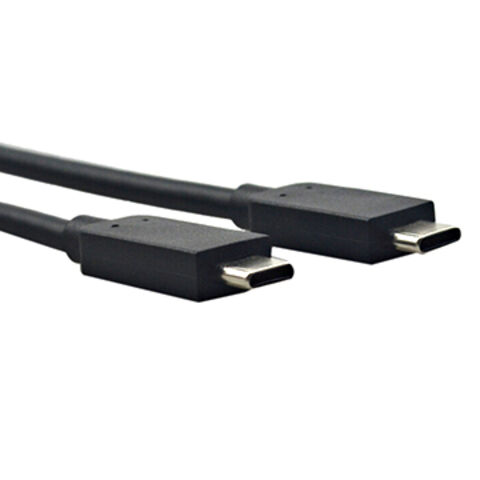 Cable USB 3.1 Tipo-C a Tipo-C de alta velocidad para transferencia de datos y carga rápida