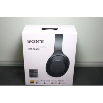 Sony Mdr-1000x/b Wireless Bluetooth Noise Cancelling Headphones