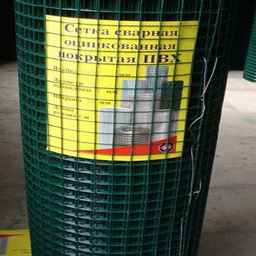 Buy Wholesale China Green Pvc Coated Galvanized Welded Wire Mesh Rolls Galvanized Welded Wire