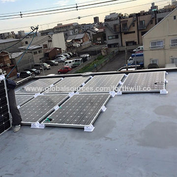 Caravan roof mounted solar panels hot sale