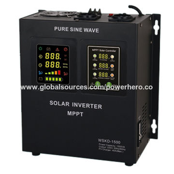 Buy Wholesale China 1000w Pure Sine Wave Hybrid Pv Solar Inverter With ...