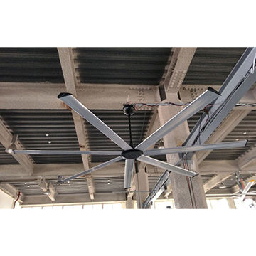 120 3m Hvls Dc Ceiling Fan 7 Blades, Hvls Ceiling Fan