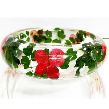 Clear Resin Bangle