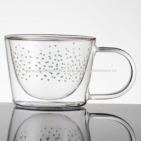 Buy Wholesale China Premium Double Wall Insulated Glass, Coffee Or Tea  Glass Mugs, Thermo Insulated Glass & Borosilicate Glass Tea Cup/coffee Mug  at USD 1.45