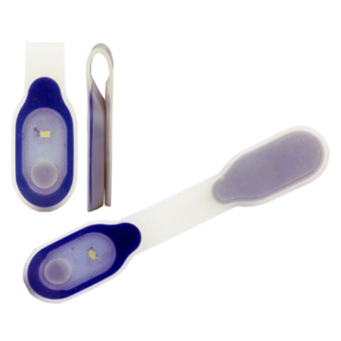 Lampe LED Magnétique pour Sac avec Boîtier en Silicone. Inclut 2 x Piles CR2032