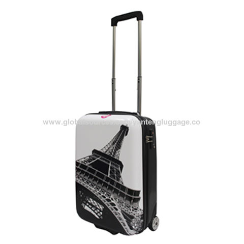 Wholesale Carry-On PU Leather Vintage Luggage 20 Inch Cabin Size