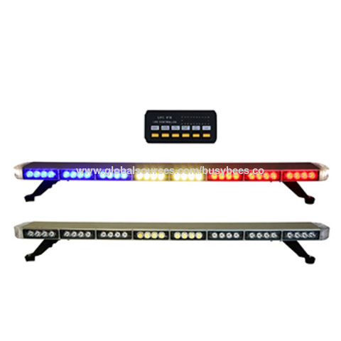 Buy Wholesale Taiwan Red/blue/white Police Emergency Led Lights Bar, 12 ...